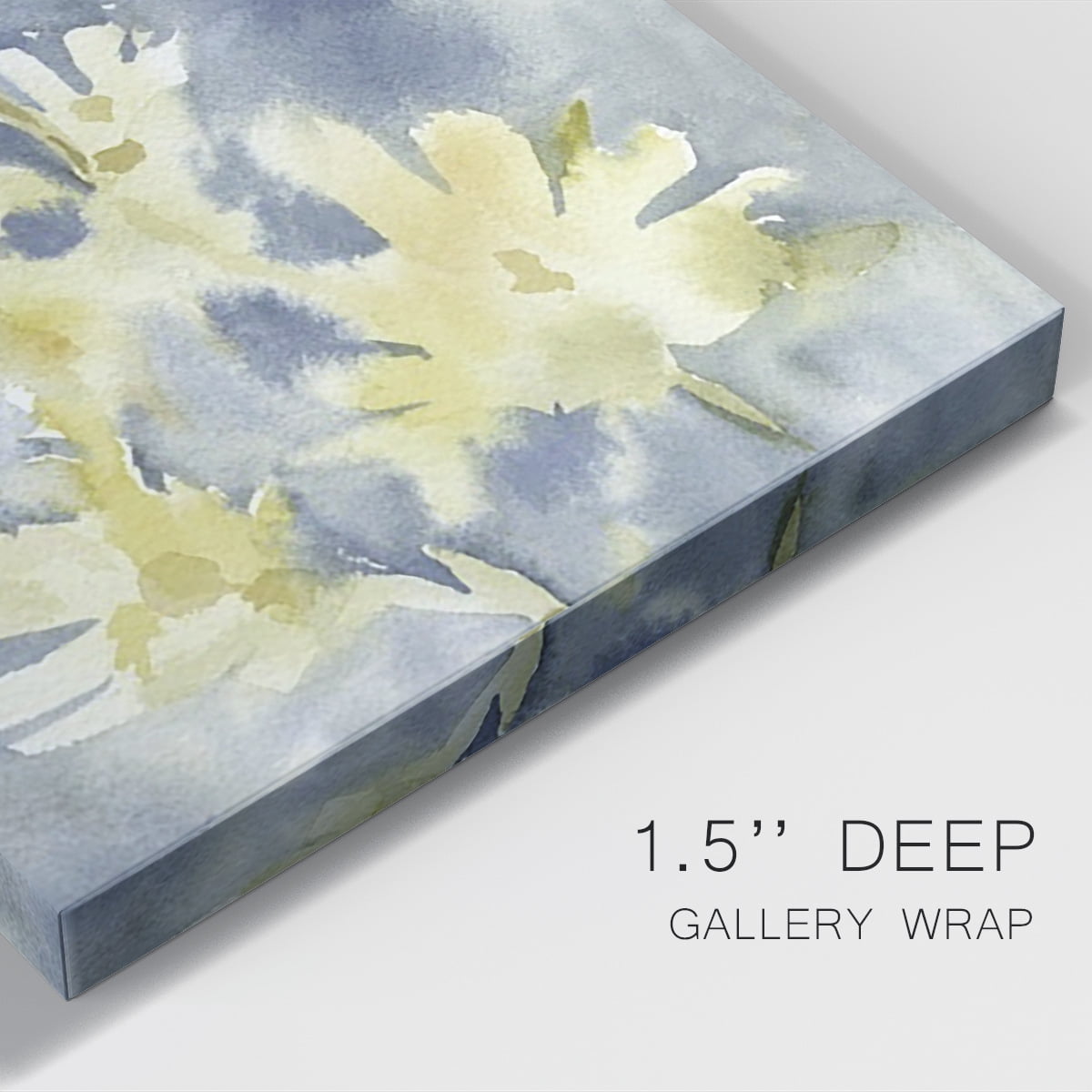 Forsythia Blooms I Premium Gallery Wrapped Canvas - Ready to Hang