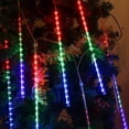 thumbnail image 4 of LED Meteor Shower Rain Lights Waterproof Falling Raindrop Fairy String Light for Street Garland Christmas Holiday Decor Navidad, 4 of 5