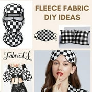 FabricLA Fleece Fabric by The Yard | 1 Yards 36 X60 Inch Wide | Soft Anti-Pill Polar Fleece | Blanket, Throw, Poncho, Pillow Cover, PJ Pants, Booties, Eye Mask - Heather Gray
