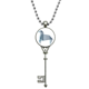 thumbnail image 1 of Origami caballo forma geométrica abstracta Colgante Collar Vintage Llavero Plata Joyas Unbranded M, 1 of 3