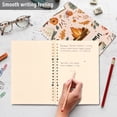 thumbnail image 4 of FORMRS 1-Subject Spiral Notebook 8" x 5" College Ruled 60 Refillable Sheet A5 Hard Cover, Campfire Pattern, 4 of 7