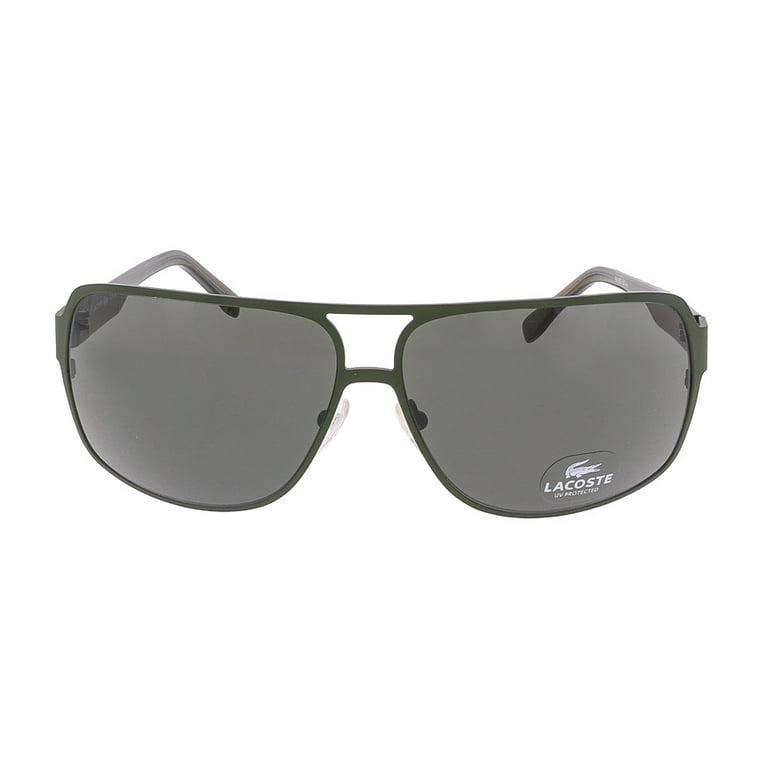 Lacoste L167S 317 Khaki Rectangle Sunglasses - Walmart.com
