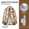 thumbnail image 5 of Woodland Mushroom Ergonomic Backpack - Waterproof & Durable Student Backpack with Padded Back Panel for Spinal Support, 5 of 5