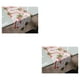 thumbnail image 2 of Bearachild Camino de navideño fruta roja anciano sombrero cabeza clarete flores blancas mantel fiesta cena decoración fruta roja 2piezas Bearachild CBP045656, 2 of 6