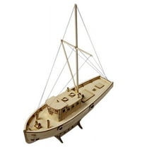 Ship Assembly Model Diy Kits Wooden Sailing Boat 1:30 Scale Decoration Toy Gift