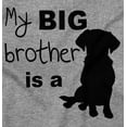 thumbnail image 2 of My Big Brother is a Dog Pet Lover Toddler Boy Girl T Shirt Infant Toddler Brisco Brands 5T, 2 of 6