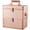 Rose Gold, variant on Extra Large Makeup Organizer Case Cosmetic Box Storage with Drawer Mirror Nail Manicure Accessory Organizer With Dividers Travel Nail Art Case for Makeup Artist Nail Tech Case Watery Blue