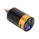 thumbnail image 5 of Fuente de alimentación inalámbrica para tatuajes con interfaz RCA, pantalla LED de 1500 mAh, batería recargable para máquina de tatuajes dorada, 5 of 10