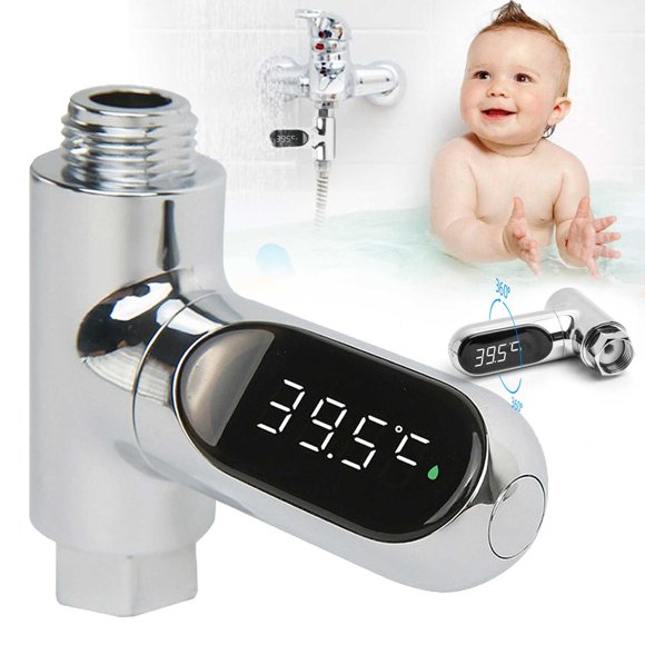 Robinet de Douche Numérique à LED pour Maison, Thermomètre, Électricité, Bain à Remous, Tête de Robinet de Ferme, Pièces de Robinet de Cuisine pour Extérieur