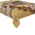thumbnail image 2 of BSDHOME Beautiful Fairy And Flowers Cotton Linen Tablecloth 60x84 inches Tablecover Desk Table Cloth For Dining Room, Tea Table, Picnics, Parties, 2 of 5