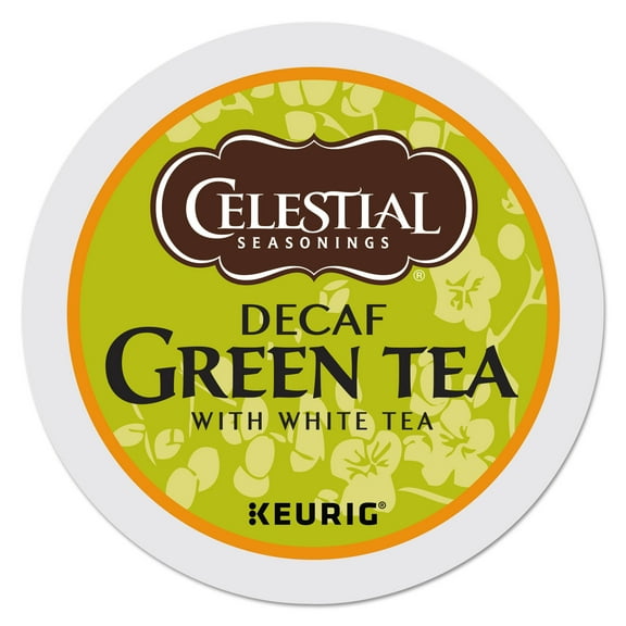 Celestial Seasonings Decaffeinated Green Tea K-Cups, 96/Carton, Each