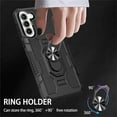 thumbnail image 6 of for Samsung Galaxy S22 Plus 5G Case (Not S22) with Metal Ring Kickstand for Women & Men, Heavy-Duty Protection Shockproof Bumper Cover Case for Samsung Galaxy S22+ Plus 5G TY Black, 6 of 9