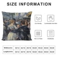 thumbnail image 6 of Acheng  Pillow Covers Set of 2 Impressionist Art Painting Home Decorative Lumbar Pillow Cases Rectangular Cushion Covers White, 6 of 6