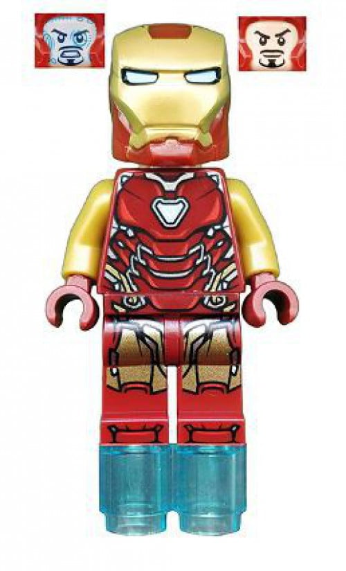 Lego Marvel Super Heroes Loose Iron Man Minifigure Mark 43 Armor Loose Walmart Com