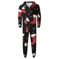 thumbnail image 6 of Zwiiyzr Family Christmas Pajamas Matching Sets for Dad Parent Outfit Christmas Set Printed Home Clothes Sleepwear Long Sleeved Jumpsuit Father Style 2025 Red, 6 of 7