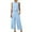 Light Blue, variant on Karight Two Piece Linen Sets for Women Pants Casual Dressy Outfit Sleeveless Crop Tank Wide Leg Pants Sets Matching Loungewear