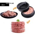 thumbnail image 4 of Burger Press Patty Maker, 3 In 1 Handy Non-stick Mold With 100 Pieces, 4 of 5