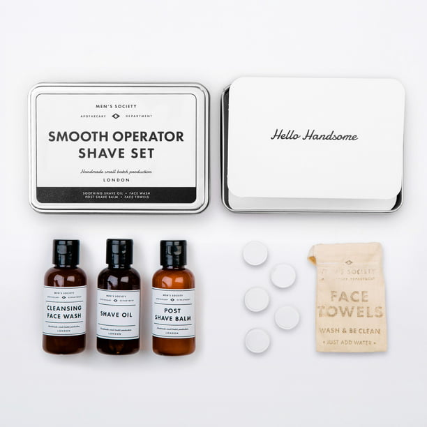 This fantastic natural shave kit has everything you'll need to get rid of the scruff from a weekend of no shaving or maintain a razor-sharp shave.