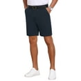 thumbnail image 5 of INSPIRE CHIC Men's Above Knee with Pockets Mid Waisted Formal Shorts 32 Dark Blue, 5 of 6