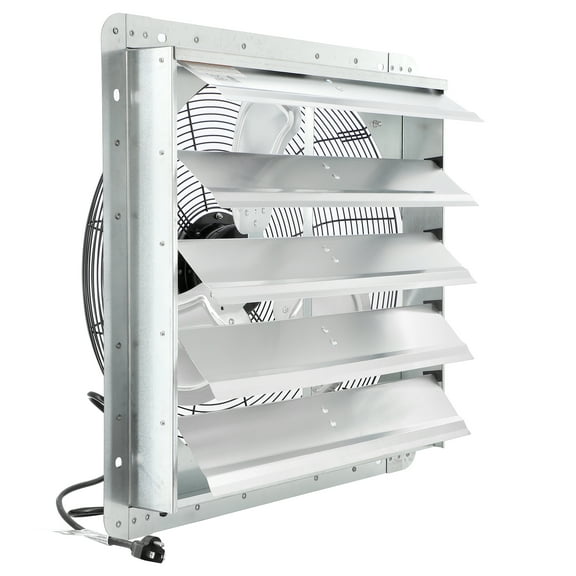 Vie Air 20 Inch Shutter Exhaust Fan with Power Cord