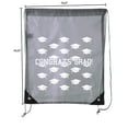 thumbnail image 2 of Senior Graduation Drawstring Backpacks Personalized Party Favor Cinch Bags - Grad Hat Grid, 2 of 2