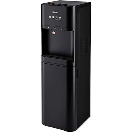 Global Industrial Tri-Temp UV-C Filter Water Dispenser, Black