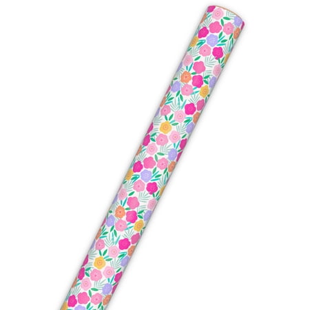 Hallmark Wrapping Paper Roll (Fun Floral) 20 sq. ft.