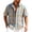 A482-Yellow, variant on Kalauyu Mens Short Sleeve Button Down Shirts Turn Down Collar Plaid Tops Loose Casual Summer Lightweight Beach Vacation Tops