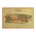 thumbnail image 6 of 1886 Puerto Rico Map Wall Art - Mapa Topografico de la Isla de Puerto Rico - Vintage Map of Puerto Rico Poster - Puerto Rican Artwork For Walls Decor - Old Map, 6 of 8