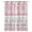 Red, variant on Green Plaid Farmhouse Blackout Curtains for Bedroom, Watercolor Cute Country Pigs Checkered Thermal Insulated Kitchen Drapes with Grommets, Light Blocking Window Treatment, 2 Panels 52" x 45"