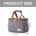 thumbnail image 2 of Bolsa de aislamiento térmico portátil, bolsa de aislamiento térmico, bolsa gruesa de papel de aluminio para almuerzo bento, 2 of 5