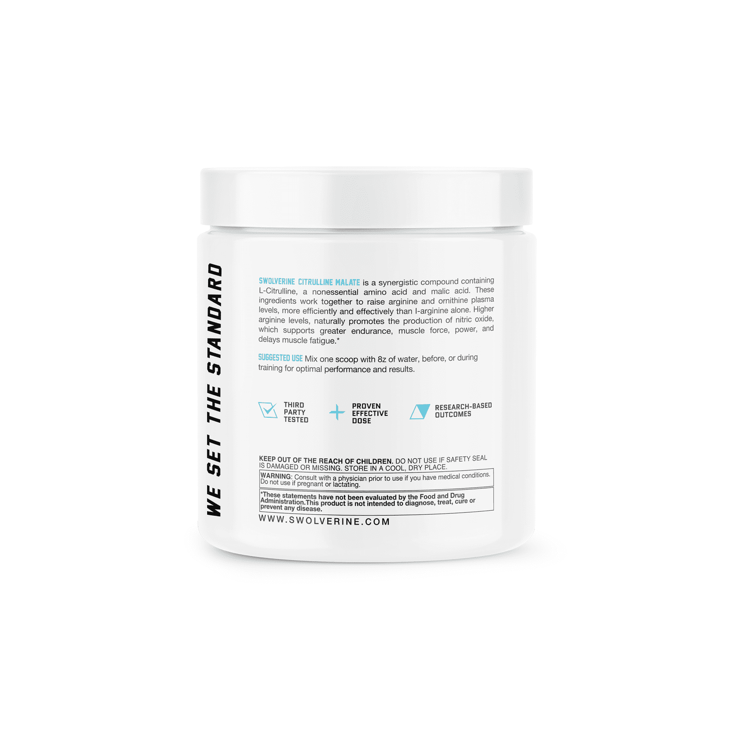 Citrulline Malate Powder 2:1 Ratio, Unflavored, 30 Servings