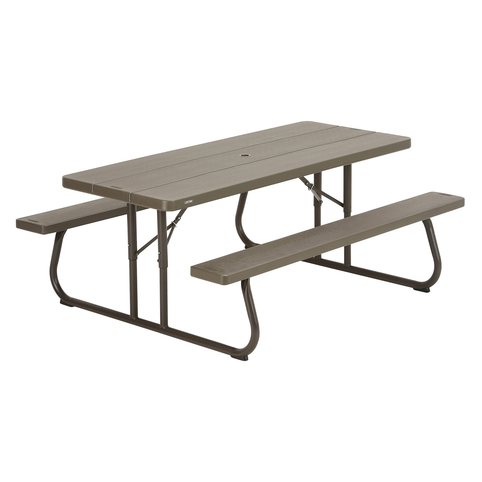 Lifetime 6 Foot Picnic Table Brown 60105