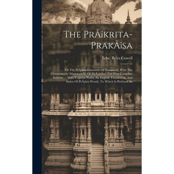 The Prà krita-prakà sa (Hardcover)