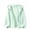 Green, variant on SHTXOZHI Children's Solid Color Jackets Zip Up Hooded Outerwear Long Sleeve Sun Protection Top Sport Running Coat