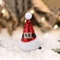 thumbnail image 3 of Christmas Hair Clips for Women Girls Xmas Santa Hat Hair Clip Holiday Sequin Plush Hairpins Festive Hair Barrettes Party Headwear, 3 of 5