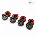 thumbnail image 3 of 8 Pcs 608 2RS Roulement à Billes Hybride en Céramique 8*22*7mm ABEC-11 Roulements Miniatures pour Patins à Roulettes et Skateboards, 3 of 6