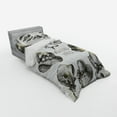 thumbnail image 3 of Ambesonne Victorian Bedding Set 4 Pcs, Vintage Woman Hats, Queen, Emerald, 3 of 3