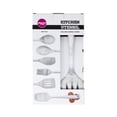 thumbnail image 3 of Gourmet Edge Home Kitchen Marble Finish Cooking Utensil Set, Grey (6-Piece Set), 3 of 4