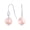Pink, variant on Womens .925 Sterling Silver Timeless 8MM Freshwater Cultured White Pearl Drop Ball Earrings Fish Hook