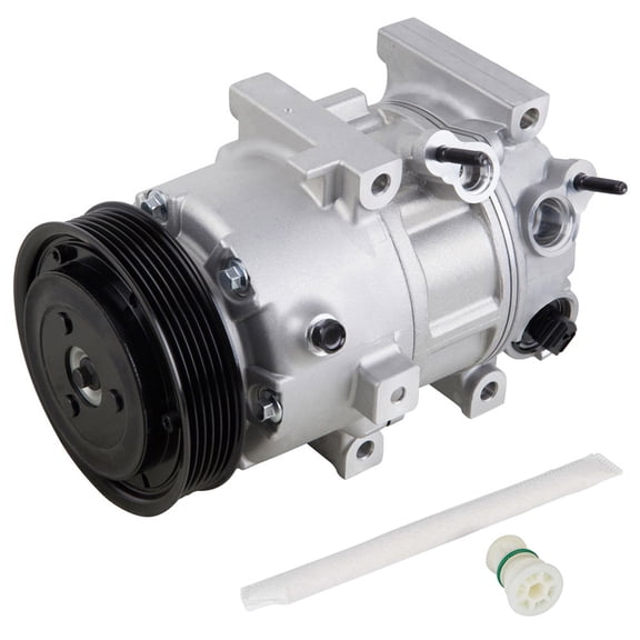 For Hyundai Azera 2016 2017 OEM AC Compressor w/ A/C Clutch & Drier - BuyAutoParts