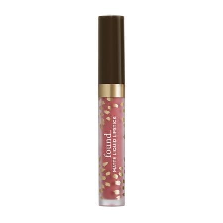 FOUND Matte Liquid Lipstick with Evening Primrose Oil, 220 Honeysuckle, 0.11 fl