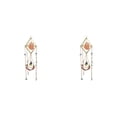 thumbnail image 1 of Bewildely Crystal Suncatcher Colgante Rainbow Maker con marco de metal Decoración Wind Chime Adornos Ventana Interior Árbol de Navidad Type9 NO9, 1 of 6