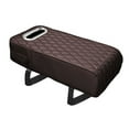 thumbnail image 3 of Alfombrilla universal para reposabrazos con bolsillo de almacenamiento Funda para reposabrazos Cojín para reposabrazos marrón moca, 3 of 8
