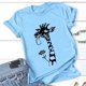 thumbnail image 4 of Xuyuer Women Plus Size T Shirts Short Sleeve Round Neck Casual Graphic Tee Tops, 4 of 6