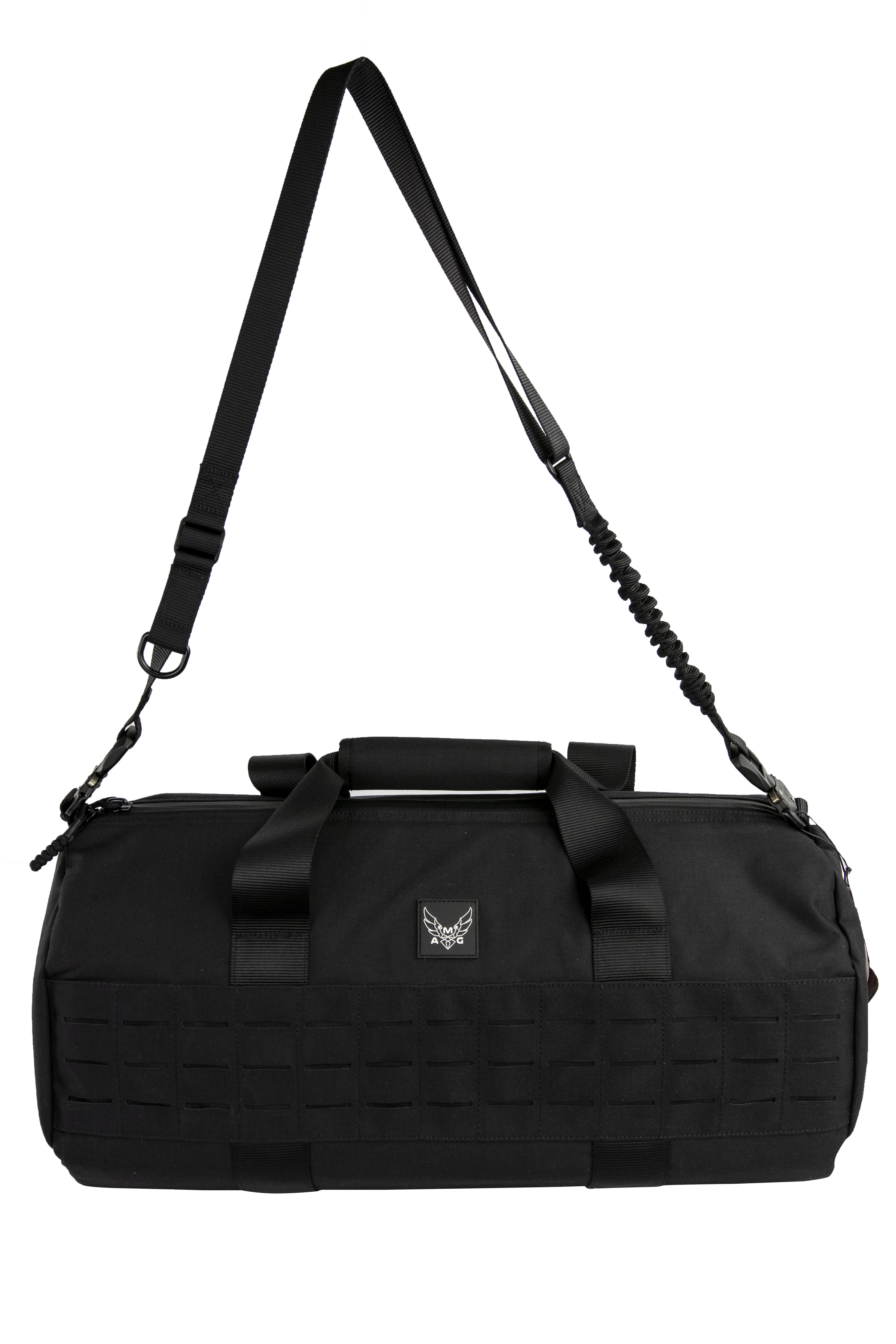 Atomic Mission Gear Unisex Travel Peruga Medium Duffel Bag- Black