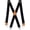 Pu Style-black, variant on Men’s Heavy Duty X- Back Suspenders-Adjustable Size, Long & Elastic Braces