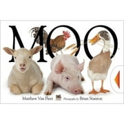 Pre-Owned Moo (Hardcover 9781442435032) by Matthew Van Fleet, Brian Stanton