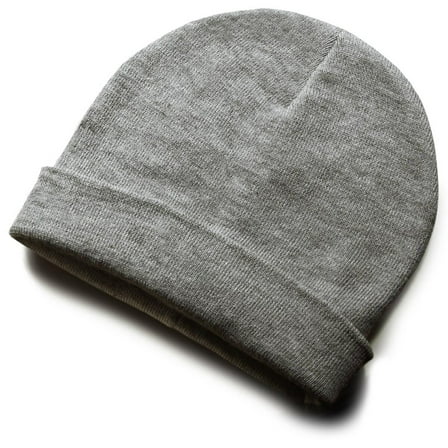 Big Beanie Caps - Heather Gray