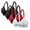 Multicolor, variant on REORIAFEE Women Bras Wireless Pack of 4 Adjustable Straps No Underwire Push up Bralette Comfortable Lace Padded Bras S-XL